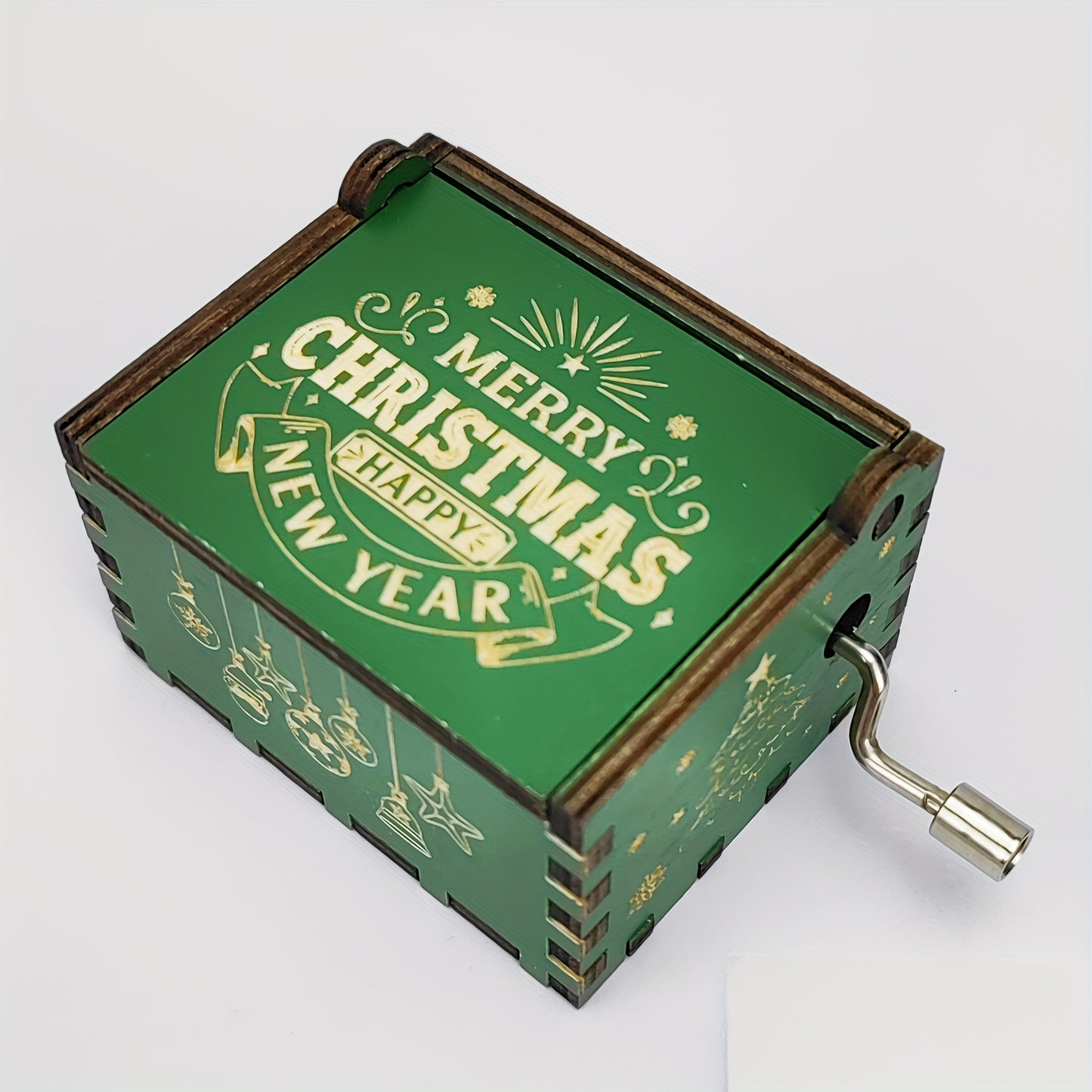 1pc Merry Christmas Music Box Gift - Cute Merry Christmas And Happy New Year Gifts To Wife Husband Boyfriend Women Girlfriend